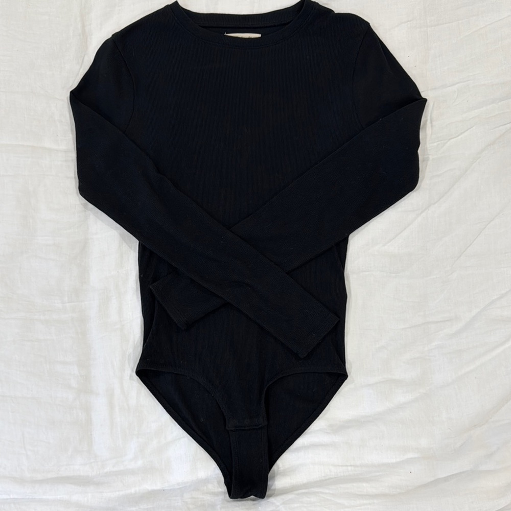 Madewell Black Full Coverage Bodysuit
